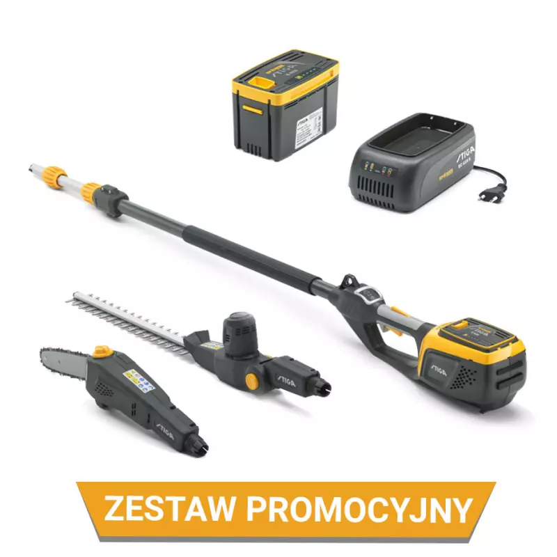 Podkrzesywarka + sekator akumulatorowy na wysięgniku MT 500e 2.0 Ah zestaw